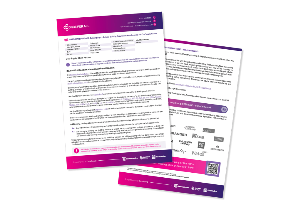 BSA open letter banner