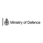 Circle logo of the Ministry of Defence featuring a crown emblem and the text "Ministry of Defence" in a modern font.