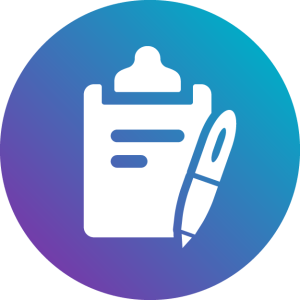 icon representing consolidated data