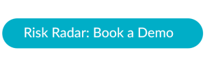 blue call to action button "Risk Radar: Book a Demo"
